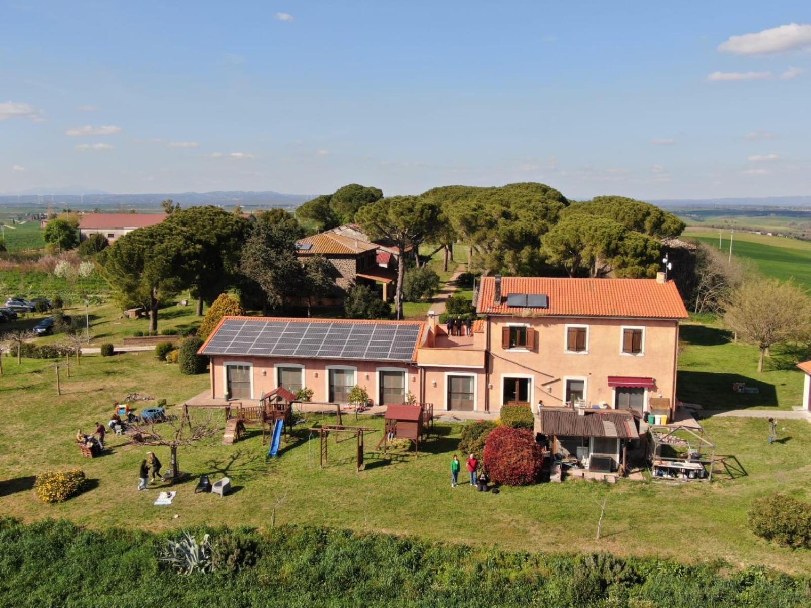 Locanda Rossovino Montebello Bagian luar foto